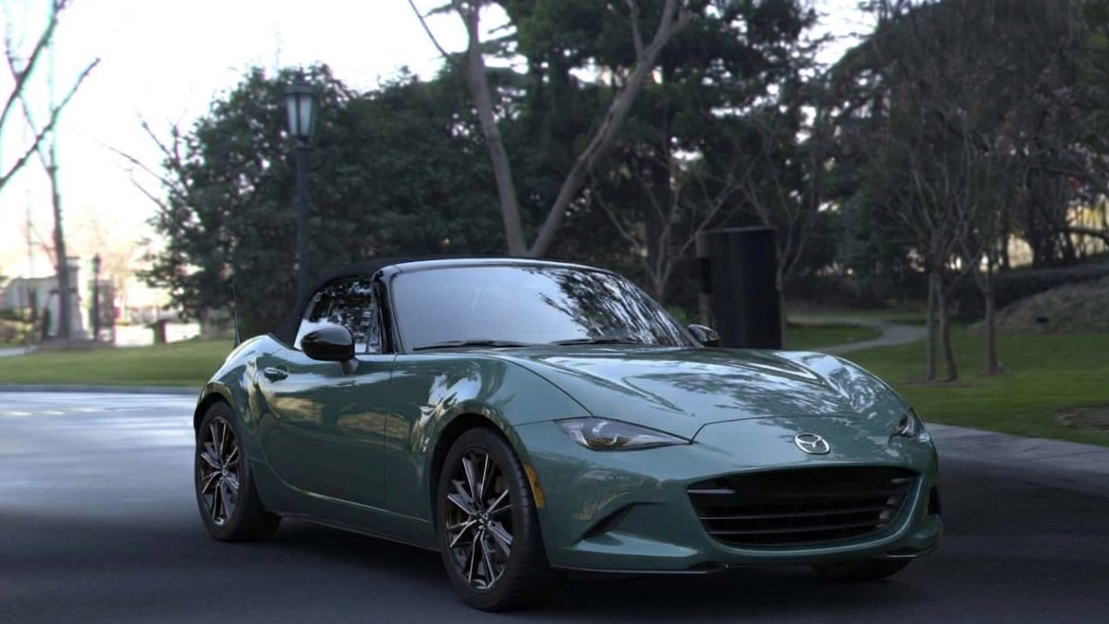 Mazda Made A New Green For The MX-5, And It Was Inspired By