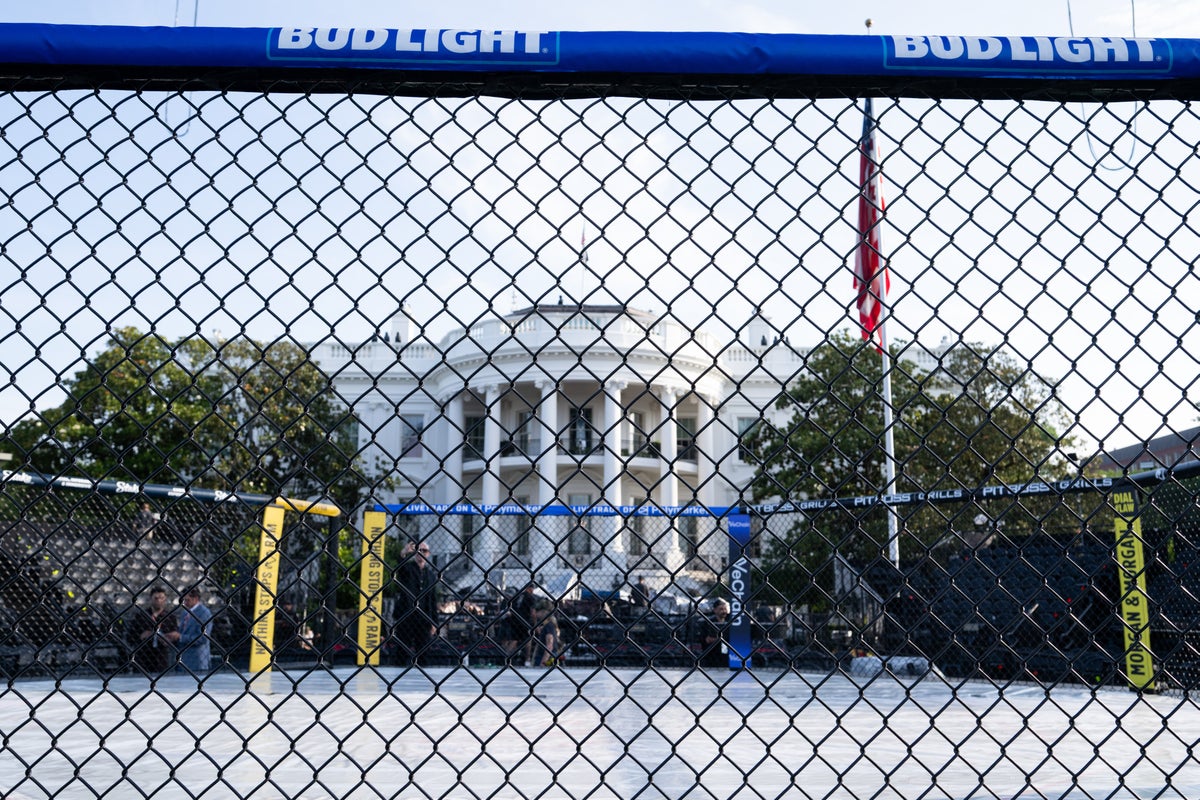 Will the $60M being spent on Trump’s White House cage fights pay off? - AOL