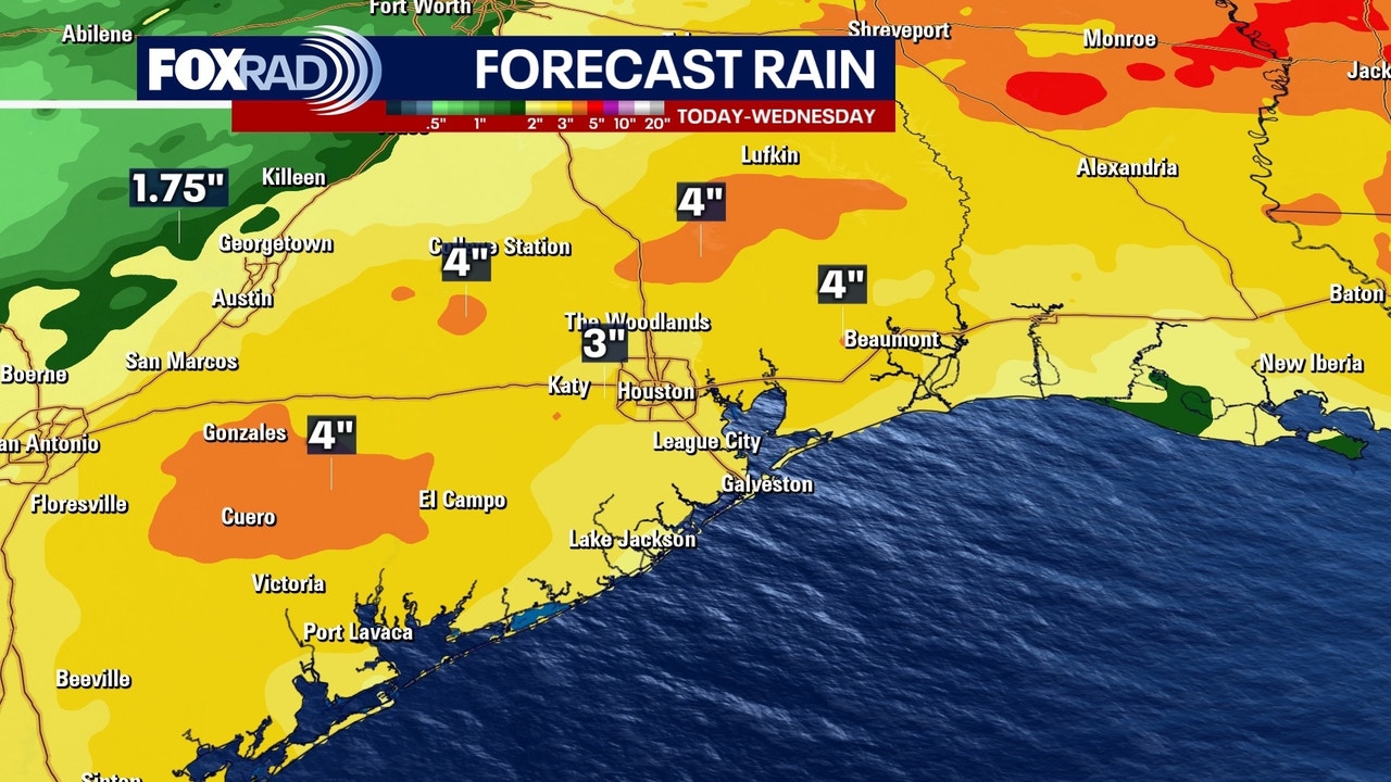 Houston weather: Steamy, hot Thursday; rain chances increase for Sunday ...