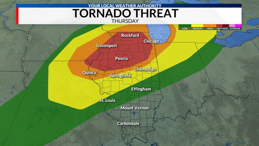 Severe Weather Alert Day: Destructive winds and tornadoes possible ...