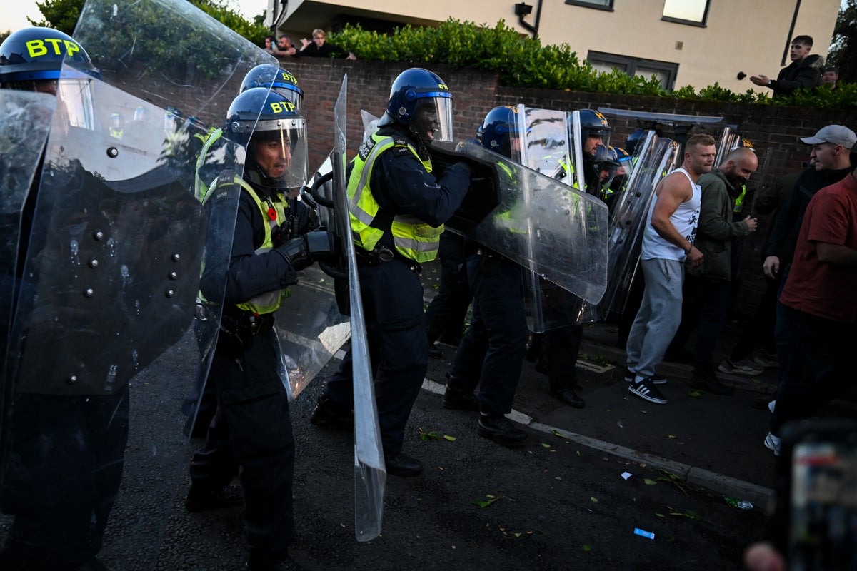 Bricklayer jailed after lobbing bin during Henry Nowak protest - AOL