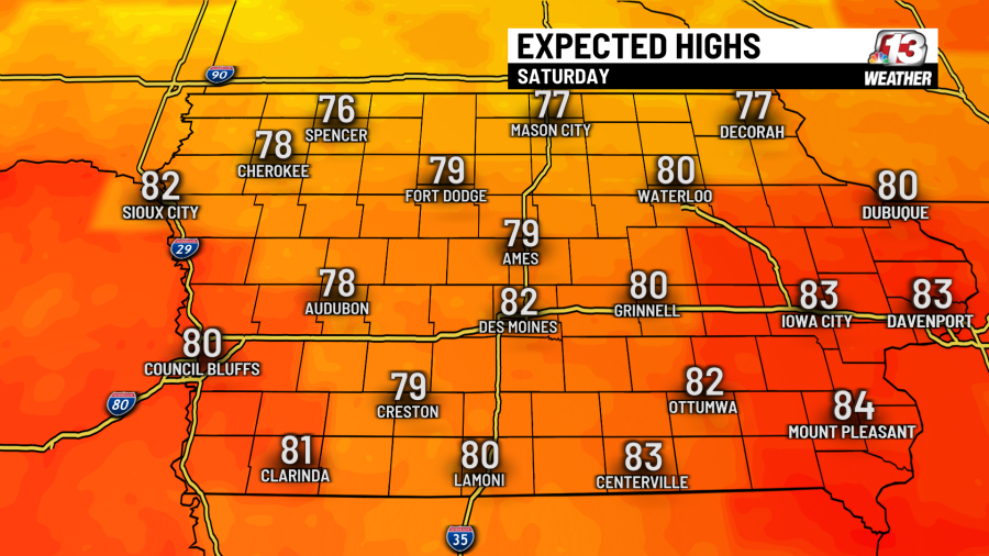 More storm chances, increased heat on the way in Iowa - AOL