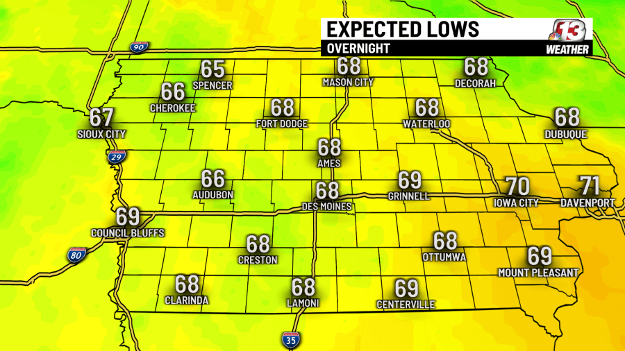 More storm chances, increased heat on the way in Iowa - AOL