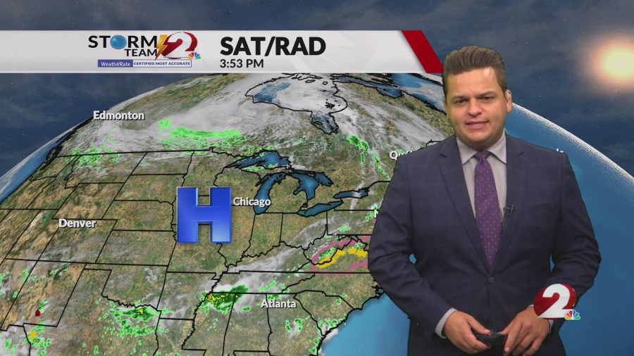 Cooler weather on the way, when could showers and storms return? - AOL