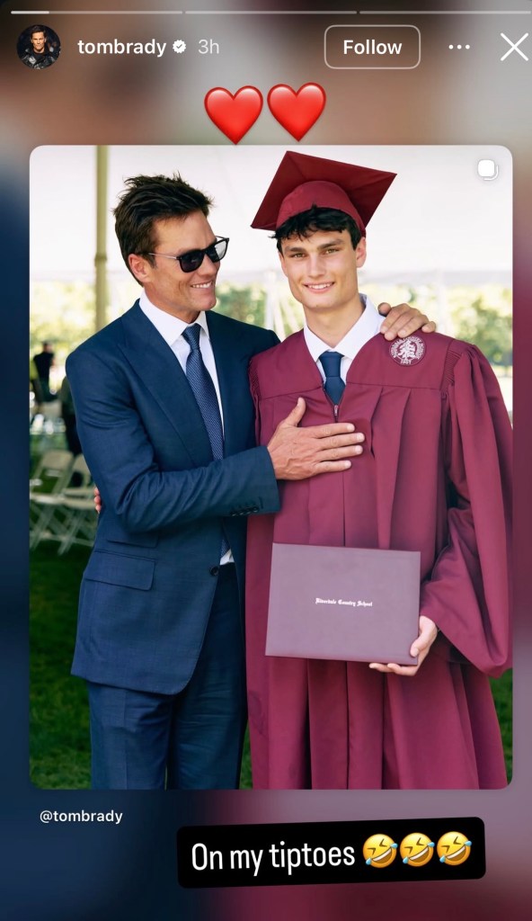 Tom Brady Reunites With Bridget Moynahan For Son s Graduation Before tom-brady-reunites-with-bridget-moynahan-for-son-s-graduation-before