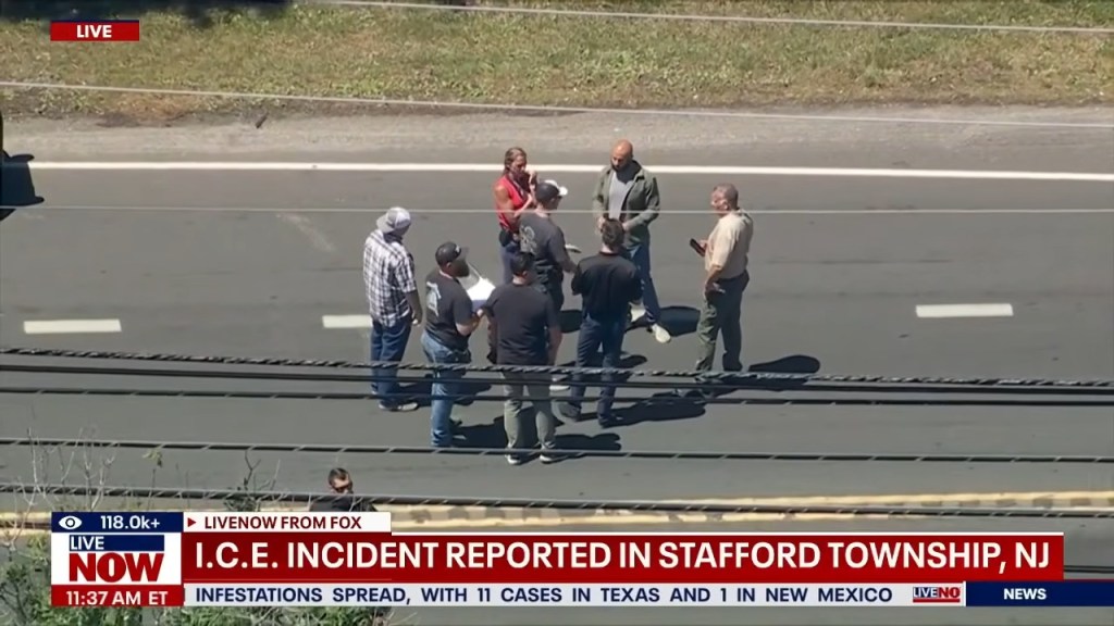 Illegal migrant rams van into ICE agent in NJ traffic stop, remains at ...