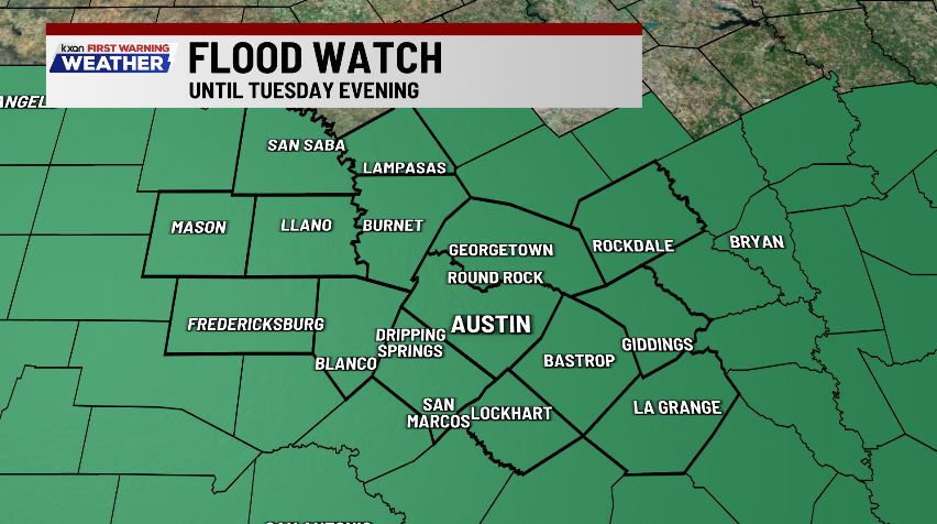 Flood Watch in effect through Tuesday evening - AOL