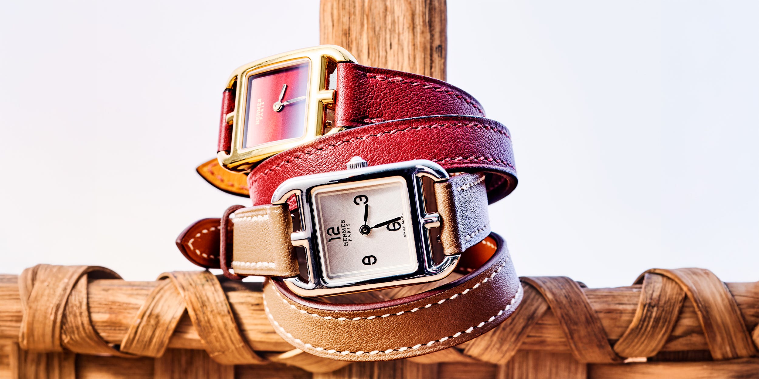 Cape Cod Cloth Watch The Hermès Cape Cod Mini Watch Offers a New Take on a Classic - AOL