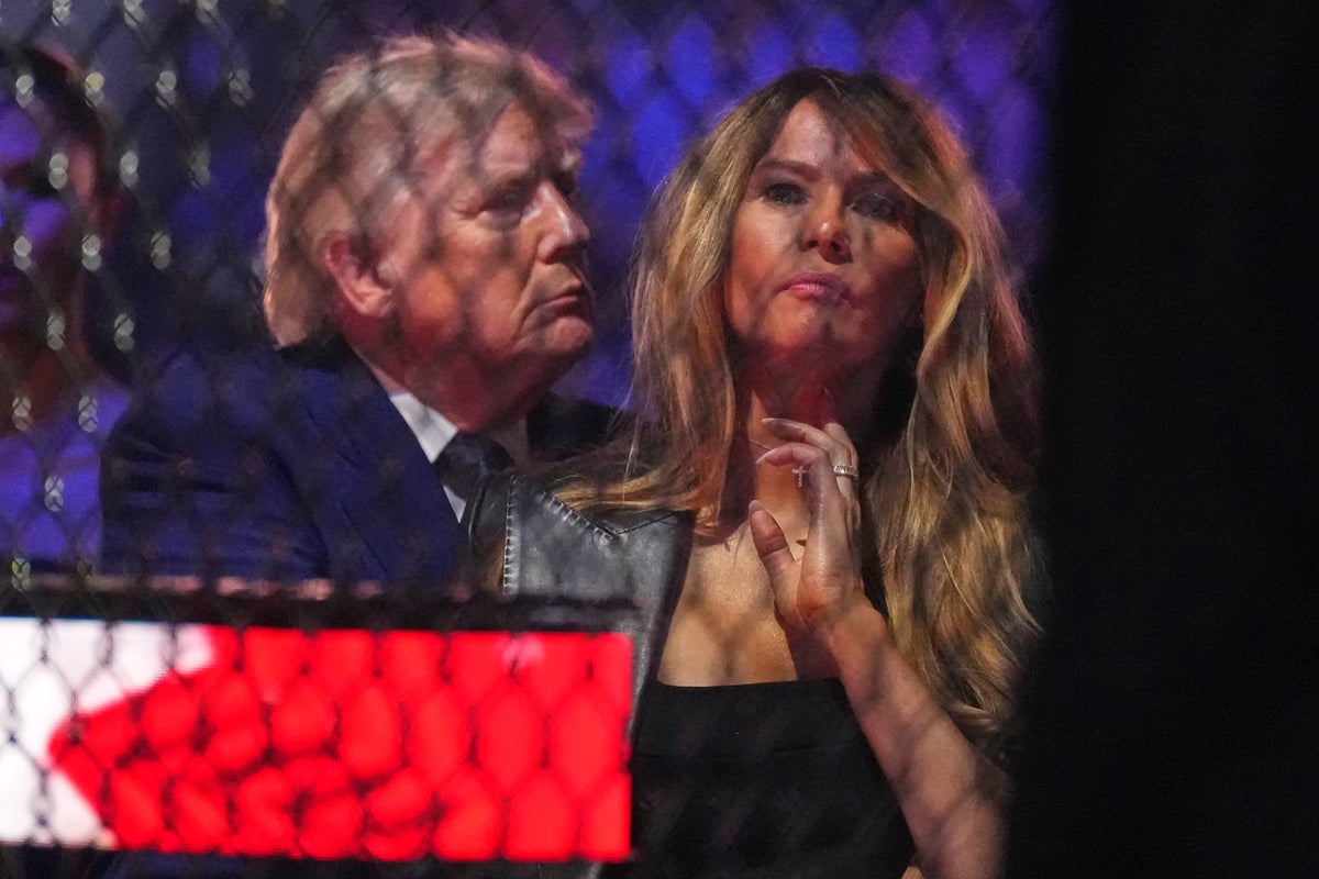 Trump’s highly anticipated White House UFC match sees few recognizable ...