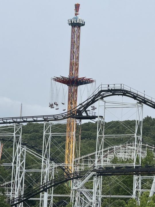 Stalling Angle 4 rescued after ride stalls 120 feet in air at Six Flags St. Louis - AOL