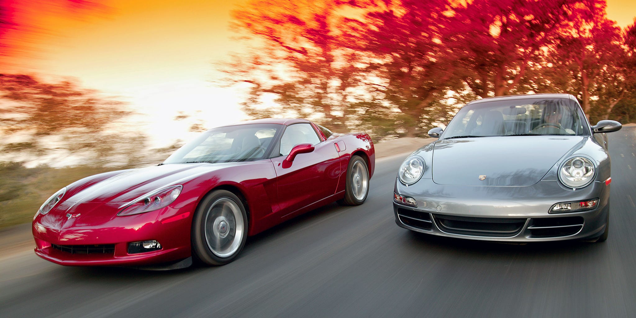 Reliving Another Epic Battle Between the Chevy Corvette and Porsche 911 ...