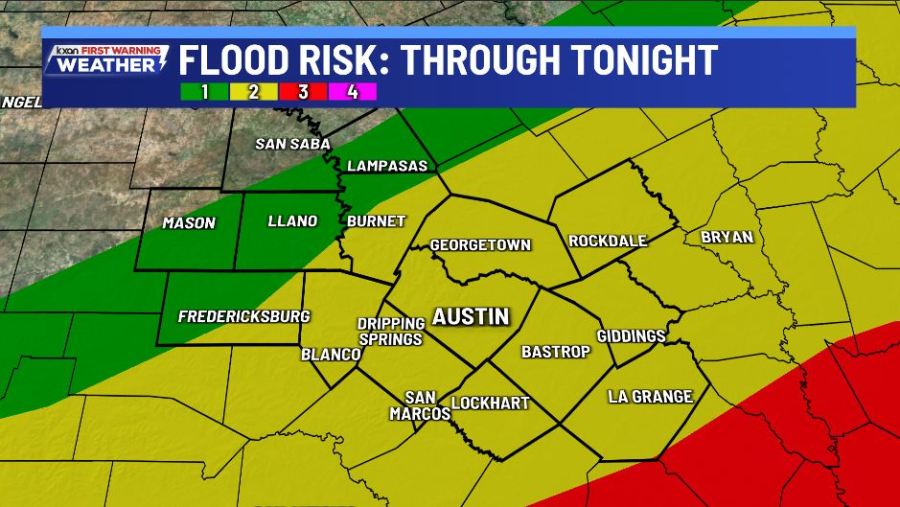 Blog: Flood threat across Central Texas Monday - AOL