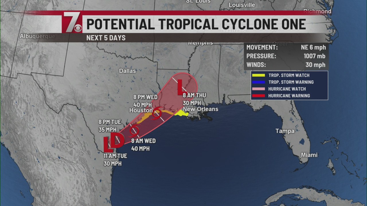 Potential tropical cyclone could bring more rainfall to Upstate - AOL