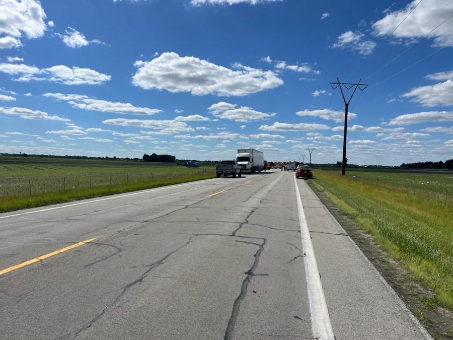 3 taken to hospital by helicopter after 4-vehicle crash in Darke County ...