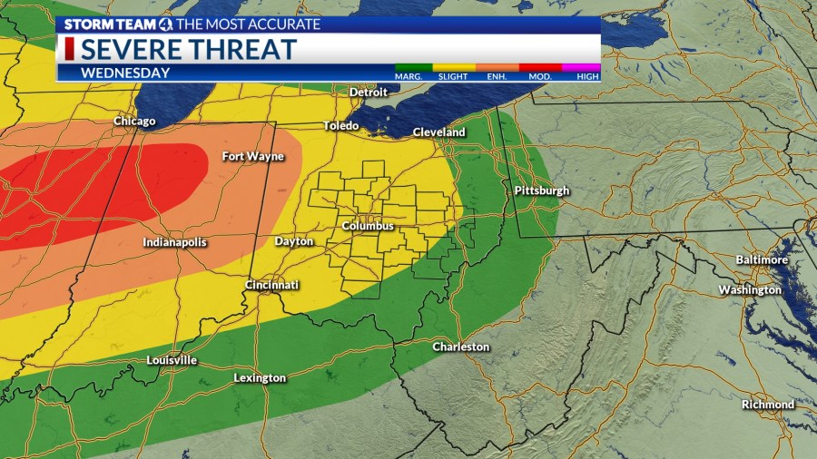 Columbus Weather: Rain & storms returning midweek - AOL