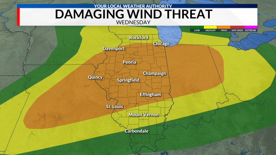 Severe Weather Alert Day: Tornado outbreak expected Wednesday - AOL