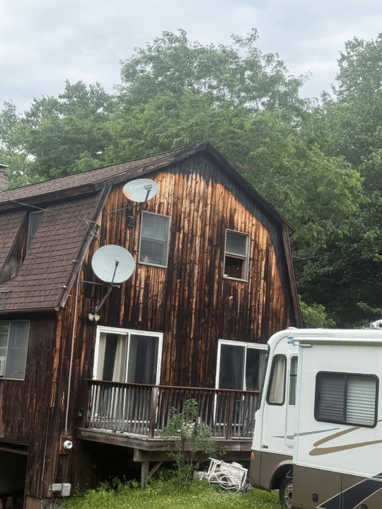 Southampton house fire contained after cigarette sparks blaze - AOL