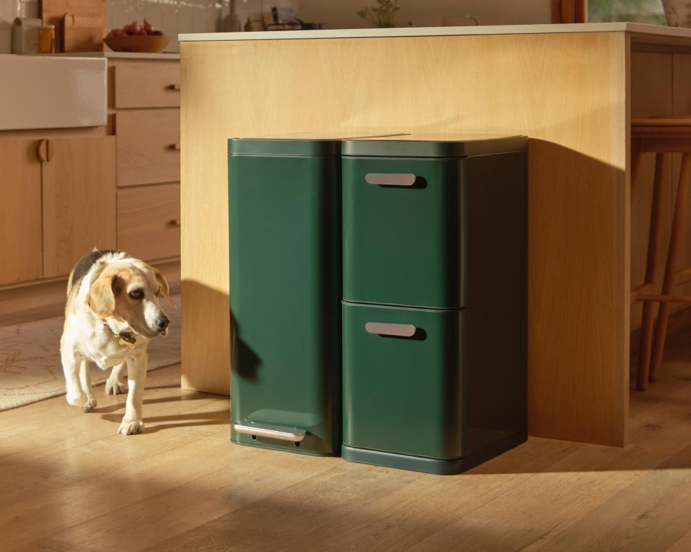 Trash Cavan Trashcans are built to be hidden. Caraway made ones you’ll show off to ...