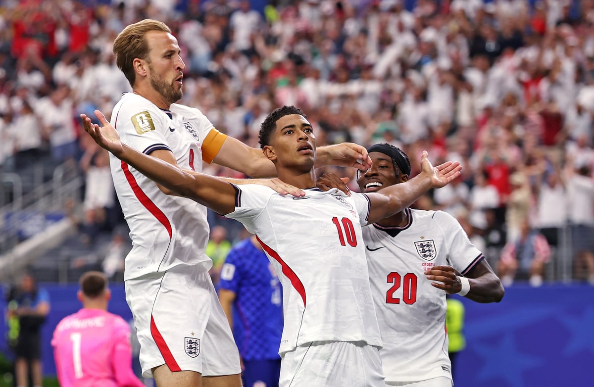 England player ratings vs Croatia: Jude Bellingham excellent as Harry ...