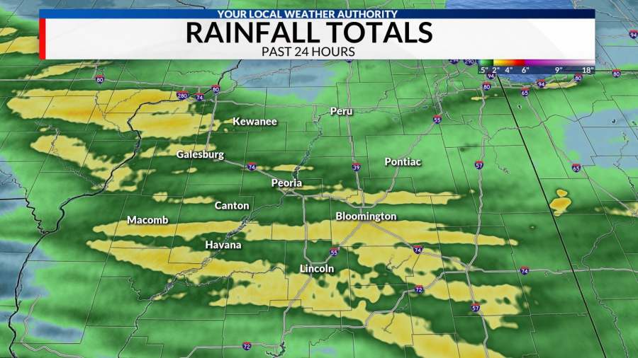 Storms bring damaging winds and heavy rains to central Illinois - AOL