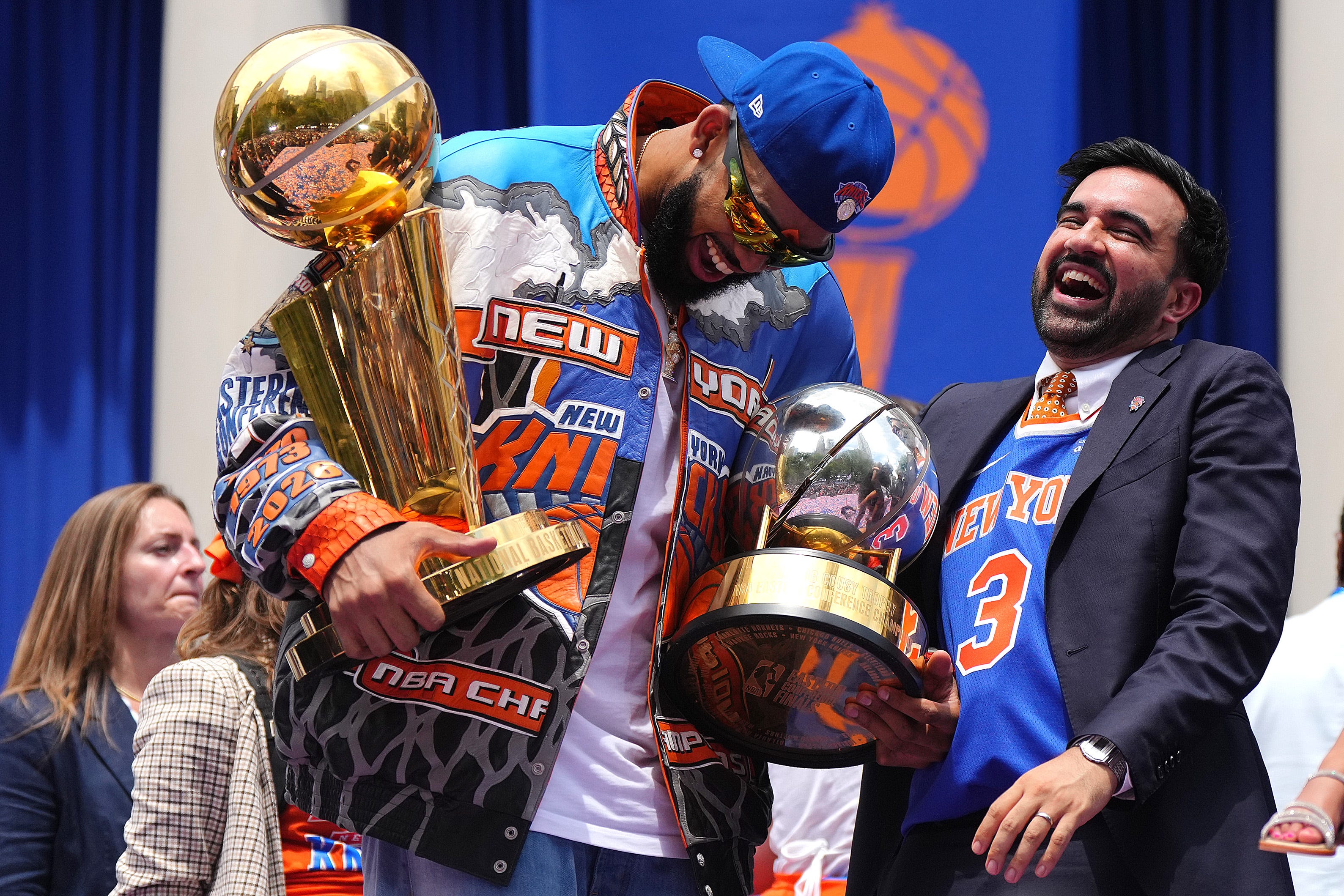 Fantastic photos from New York Knicks' championship celebration - AOL