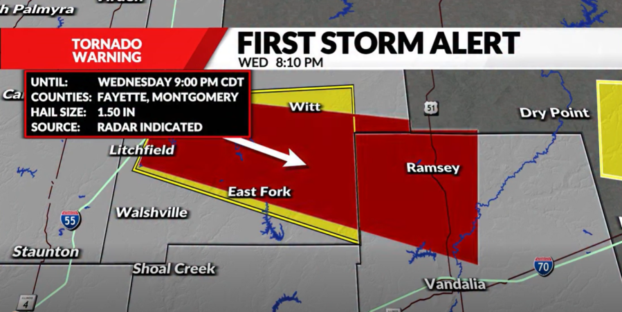 Storms, severe weather roll through the St. Louis area Wednesday - AOL