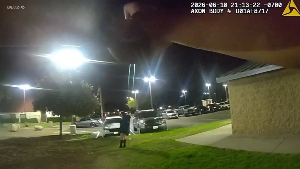 Female stabbing suspect with attempted murder history tased in Upland - AOL