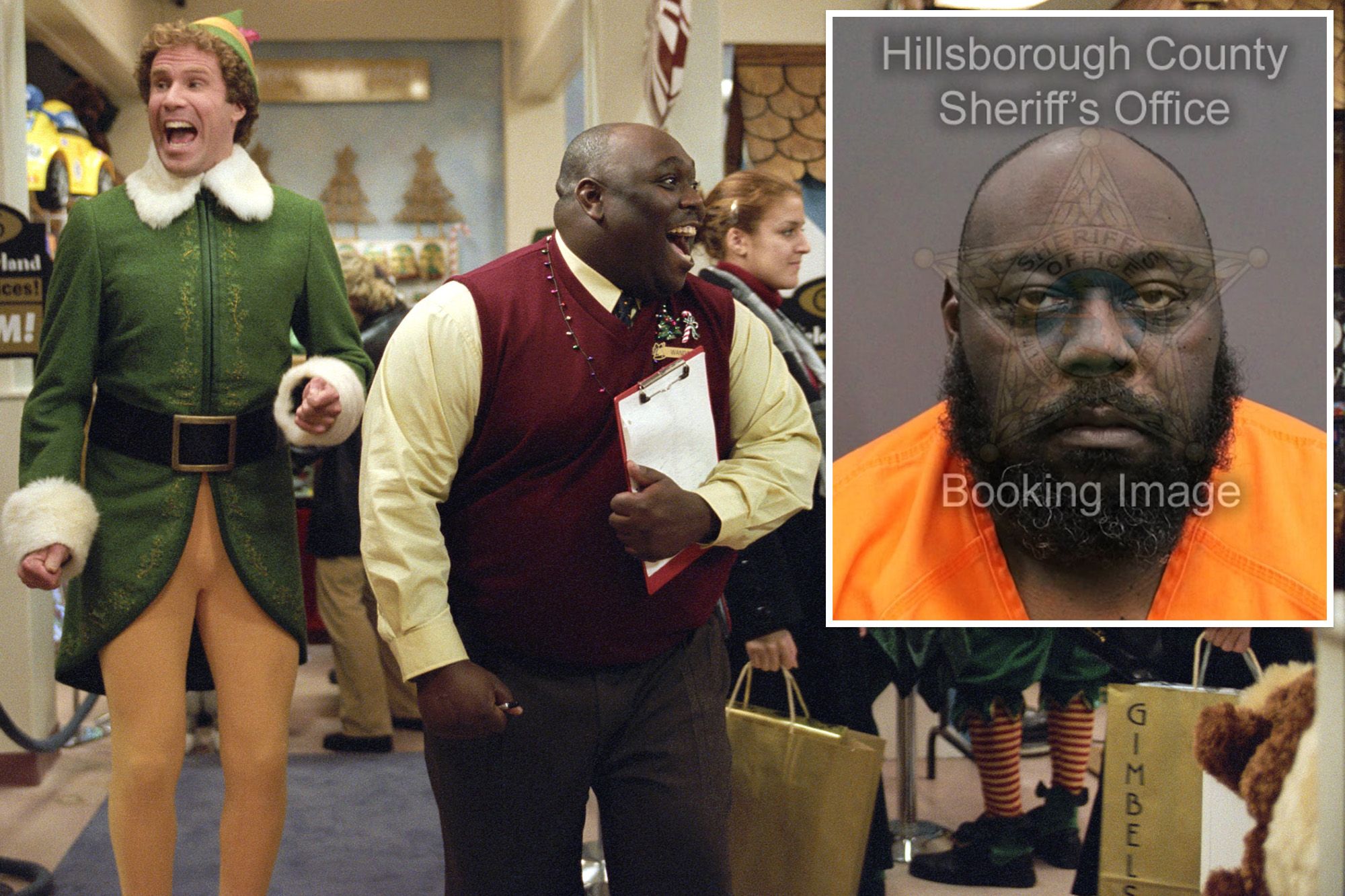 ‘Elf’ actor Faizon Love wears blank stare in mugshot after he’s busted ...