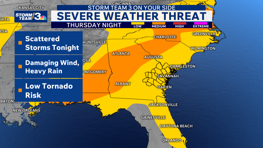 Storm Team 3: Severe storms possible Thursday night & Friday - AOL
