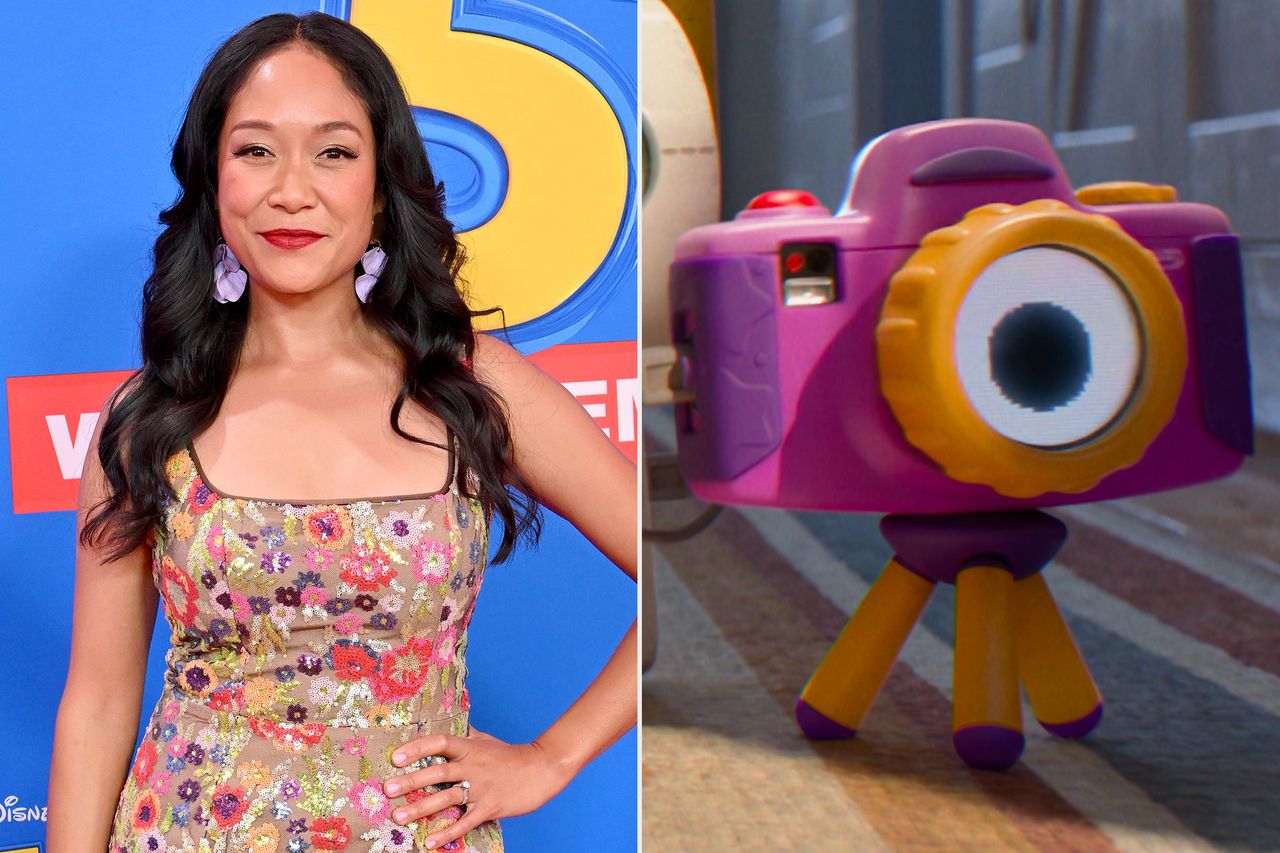 Sherly Rabara See the new toys of “Toy Story 5” side-by-side with the actors who play ...