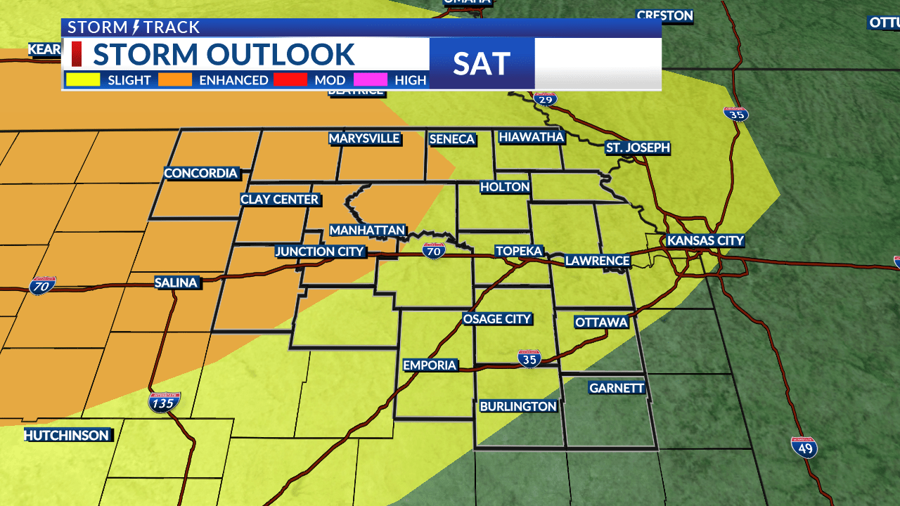 Strong to severe storms possible this weekend with flooding concerns - AOL