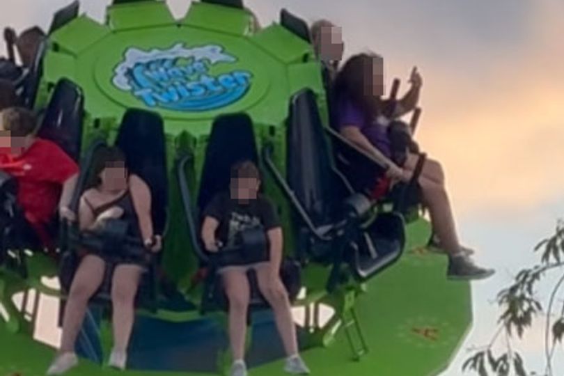 Amusement park horror as guests left stranded 75 feet in the air with ...