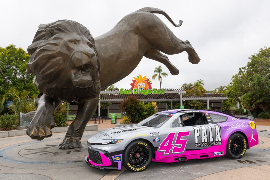 NASCAR drivers visit San Diego Zoo ahead of historic Coronado
