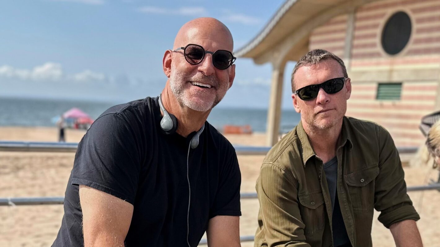 Harlan Coben on I Will Find You set