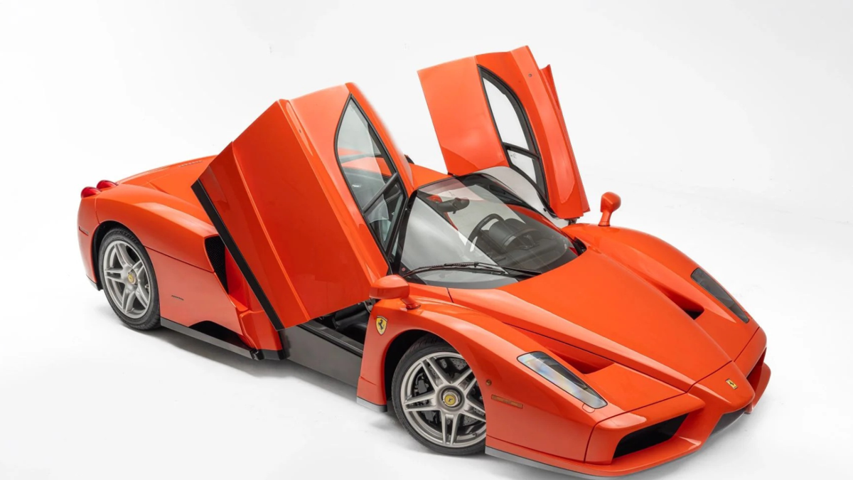 This Ferrari Enzo Sold For A Record $13 Million Without A Single