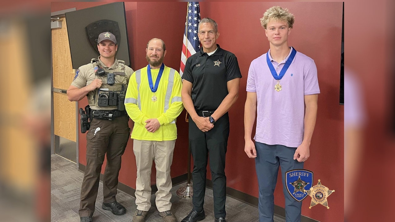 Anoka County employees awarded Medals of Valor after saving suicidal ...