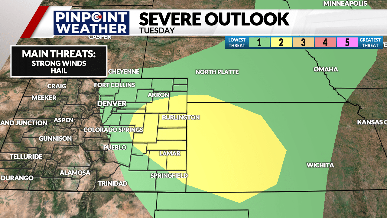 Denver weather: More storm chances heading into the workweek - AOL