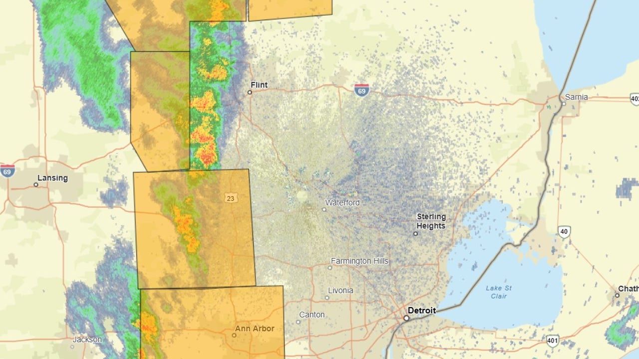 Metro Detroit severe weather: Hot day leads to severe storms across ...