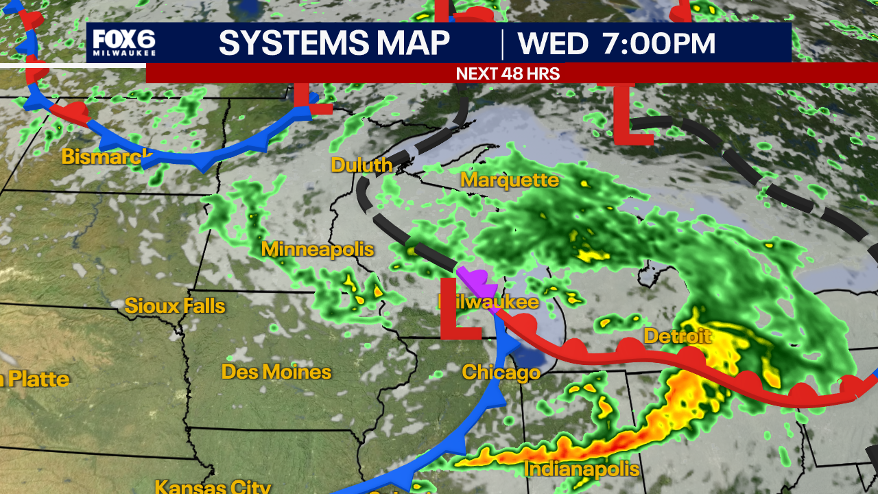 Southeast Wisconsin: Severe storms possible on Wednesday - AOL