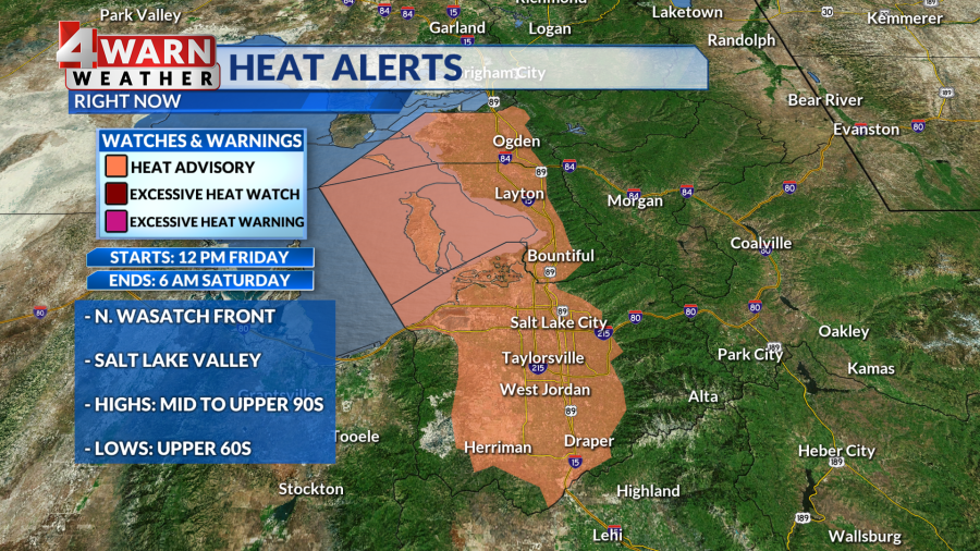 Utah Weather: High fire danger and hot temperatures to end the week - AOL