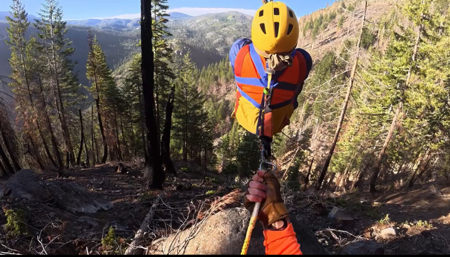 Injured hiker air-rescued from Tahoe National Forest trail - AOL