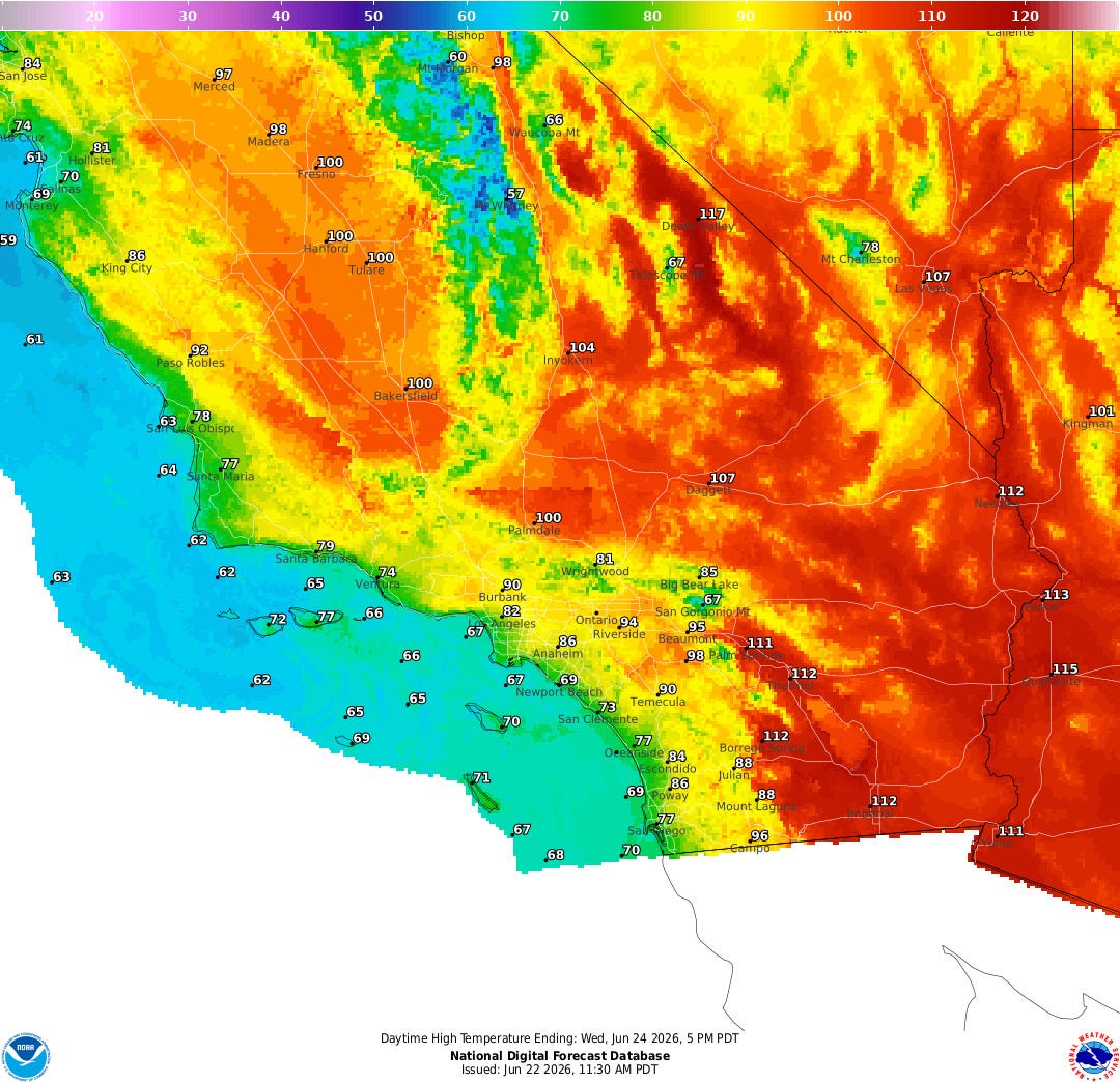 Heatwave expected to bring high temps across Southern California - AOL