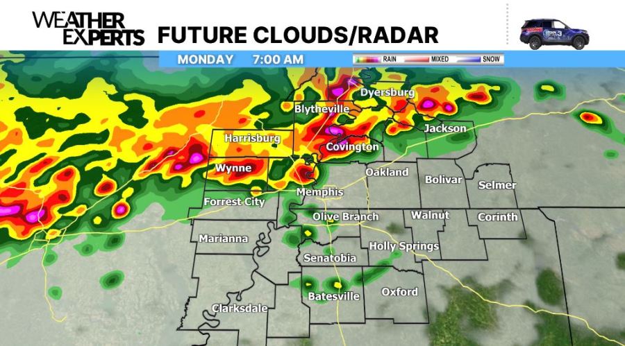 Severe storms, flash flooding in the Mid-South Monday - AOL