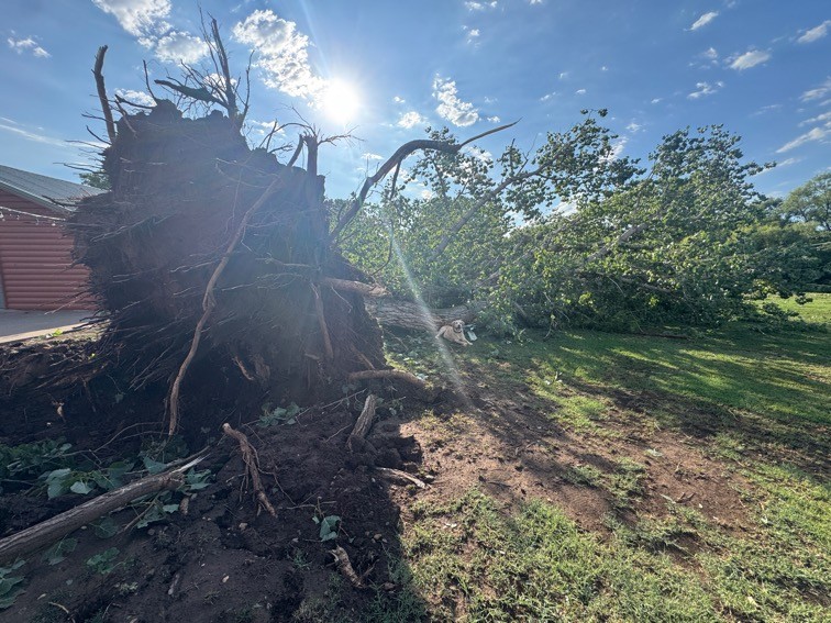Storms leave damage just west of Oklahoma City metro - AOL