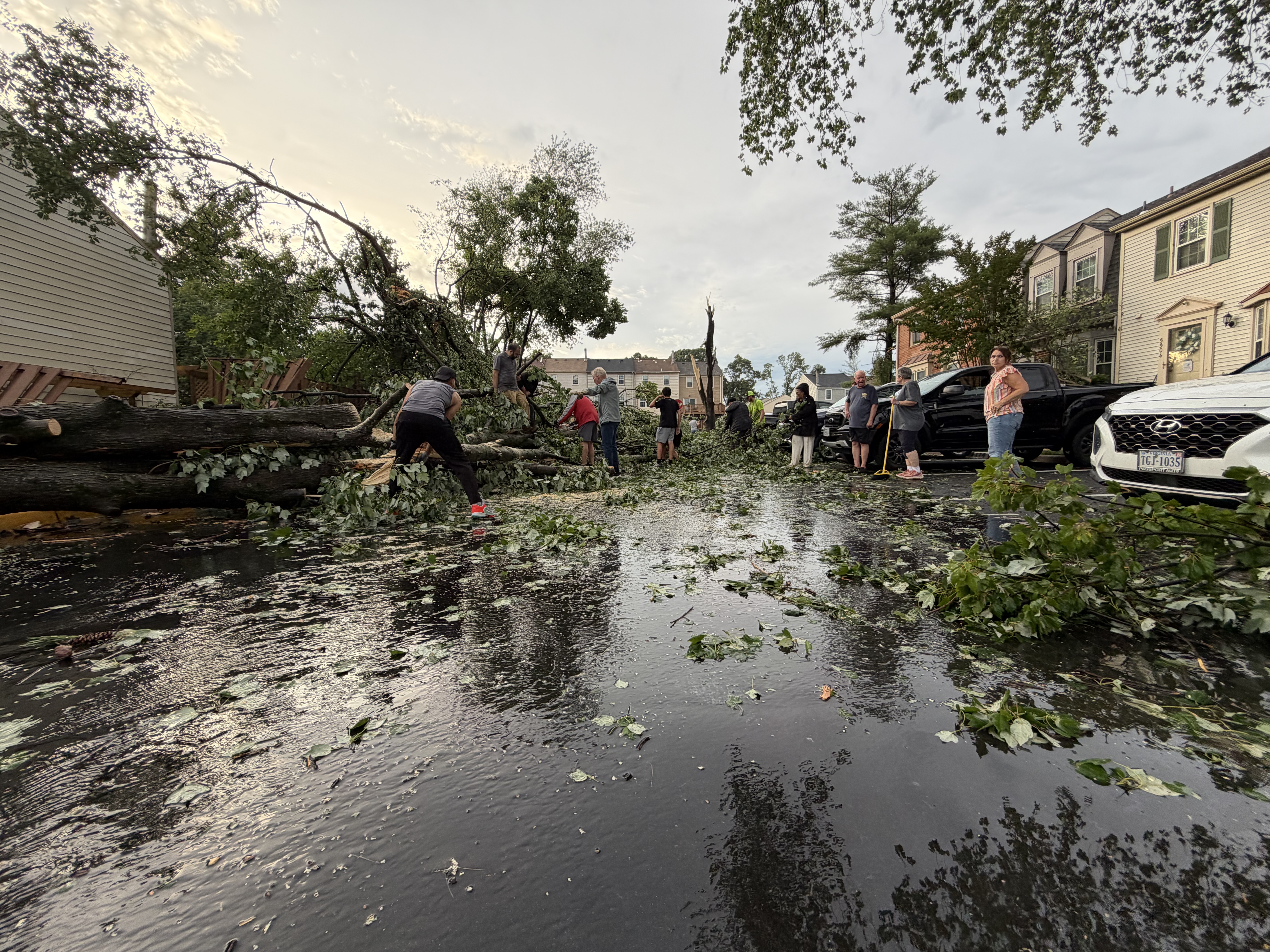 Hundreds without power after severe storms swept through Northern ...