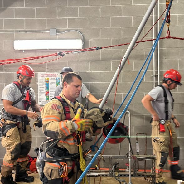 Edmond Fire Department highlights Technical Rescue Team training - AOL