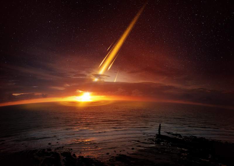 Violent asteroid impacts may have helped spark life on early Earth - AOL