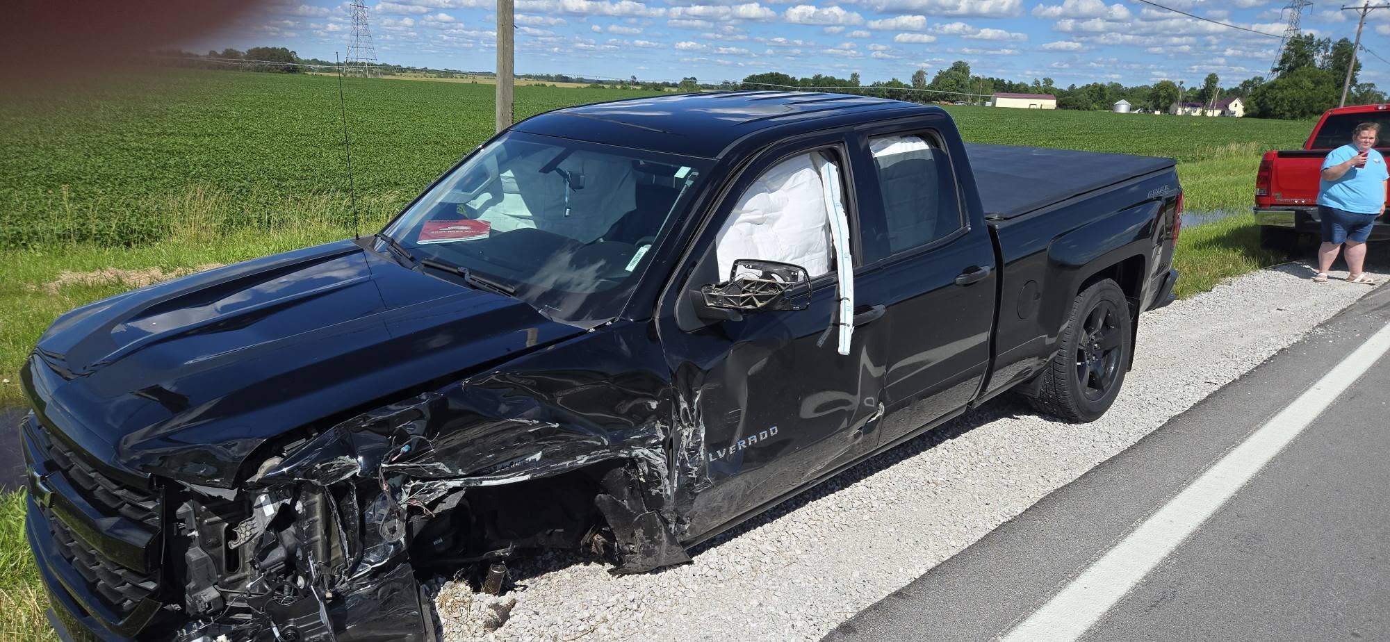 Driver extricated from car after head on collision in Vigo County - AOL