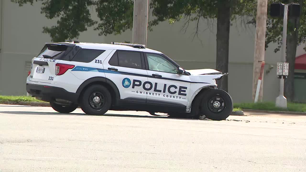 Gwinnett County police officer fired after crash - AOL