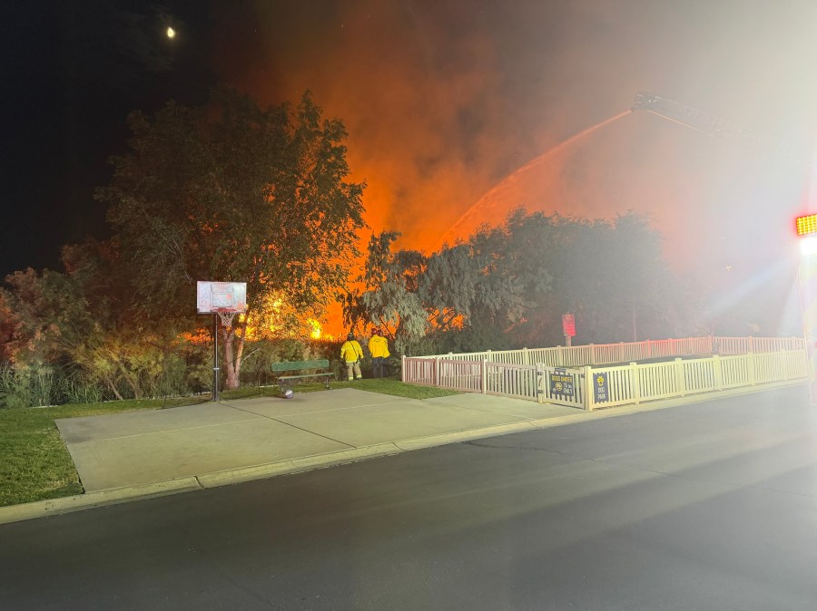 Crews respond to active fire near RV park in North Salt Lake - AOL